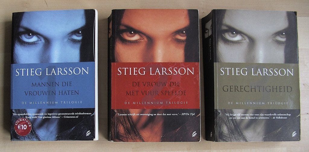 Millennium trilogie  -  Stieg Larsson, Ophalen of Verzenden, Zo goed als nieuw, Stieg Larsson, Scandinavië