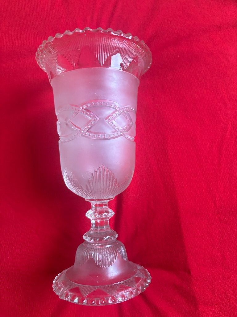 Antiek Boheems Kristal ca.1880 Uniek Handwerk, Ophalen of Verzenden
