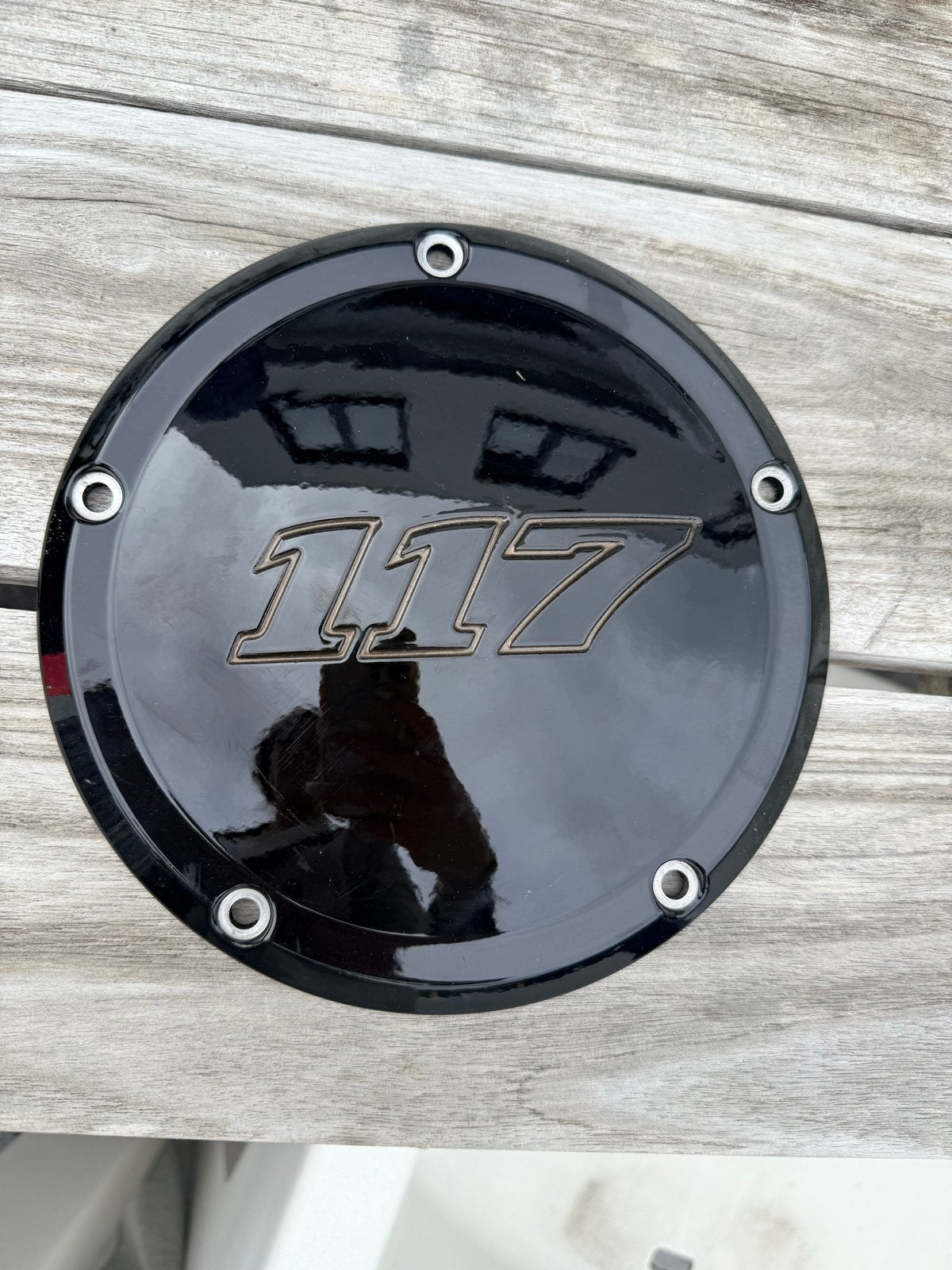 Harley Davidson 117 Derby Cover / Koppelingsdeksel, Ophalen of Verzenden, Gebruikt