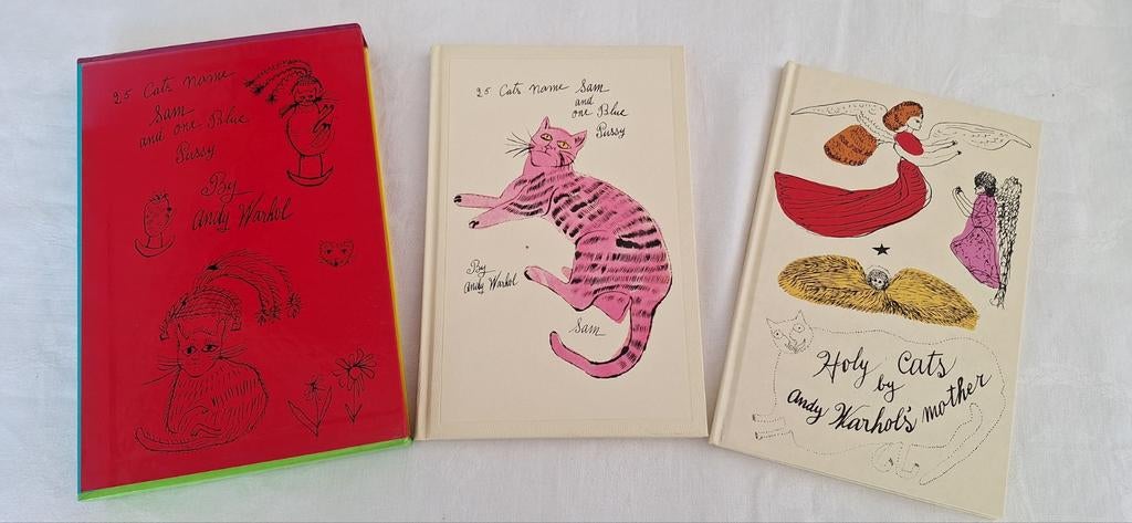 25 Cats Name Sam and One Blue Pussy - Andy Warhol (Herdruk), Boeken, Ophalen of Verzenden, Gelezen, Andy Warhol