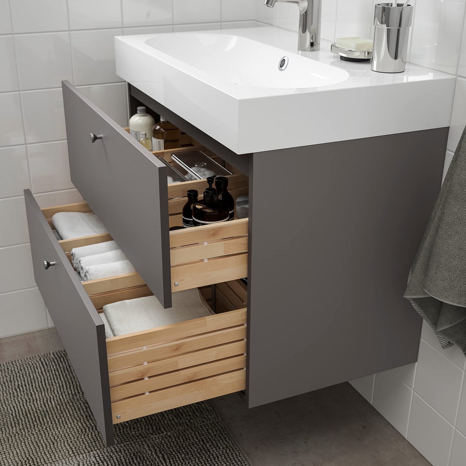 2x IKEA Godmorgon wastafelkasten nieuw in doos, Huis en Inrichting, Ophalen, Nieuw, 50 tot 100 cm, Minder dan 100 cm