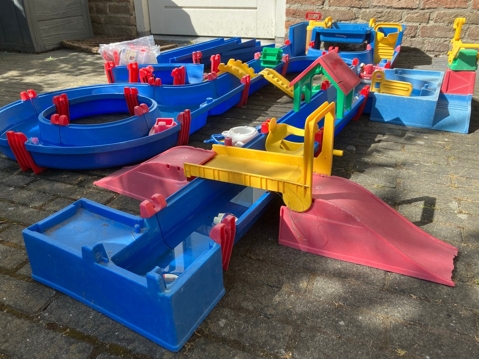 Aquaplay Waterbaan - met accessoires, Ophalen, Gebruikt