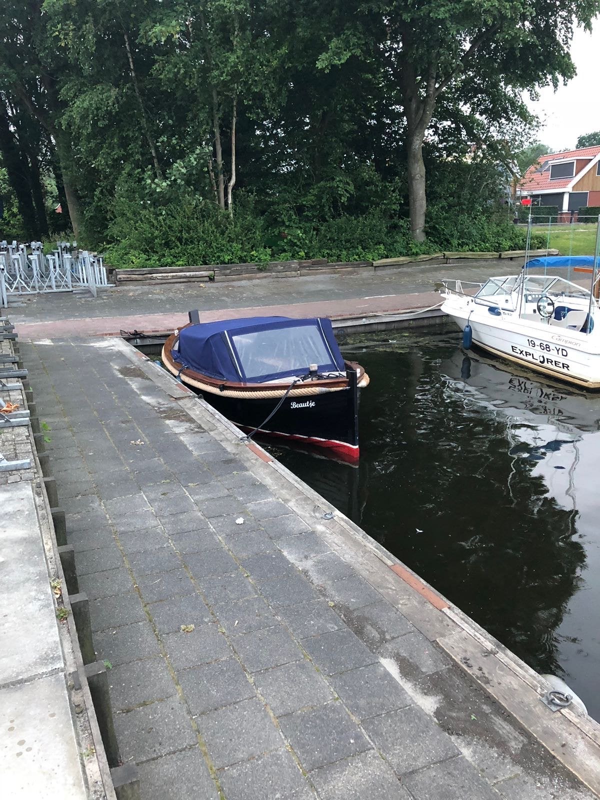 Prachtige klassieke sloep 'Beautje' met dieselmotor, Watersport en Boten, Ophalen, Overige merken, Gebruikt, Afdekzeil