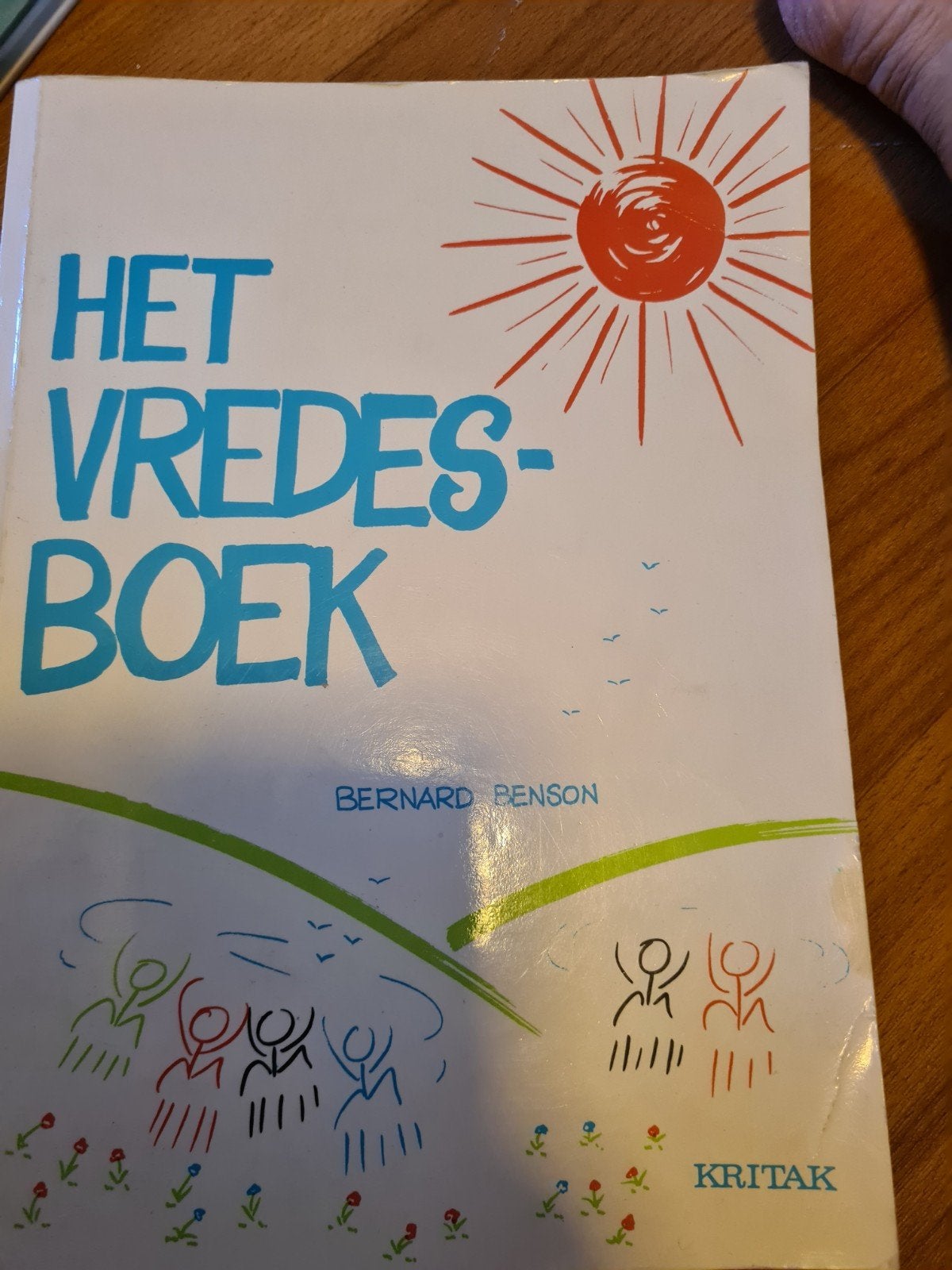 zeldzaam Bernard Benson Het Vredesboek, Ophalen of Verzenden