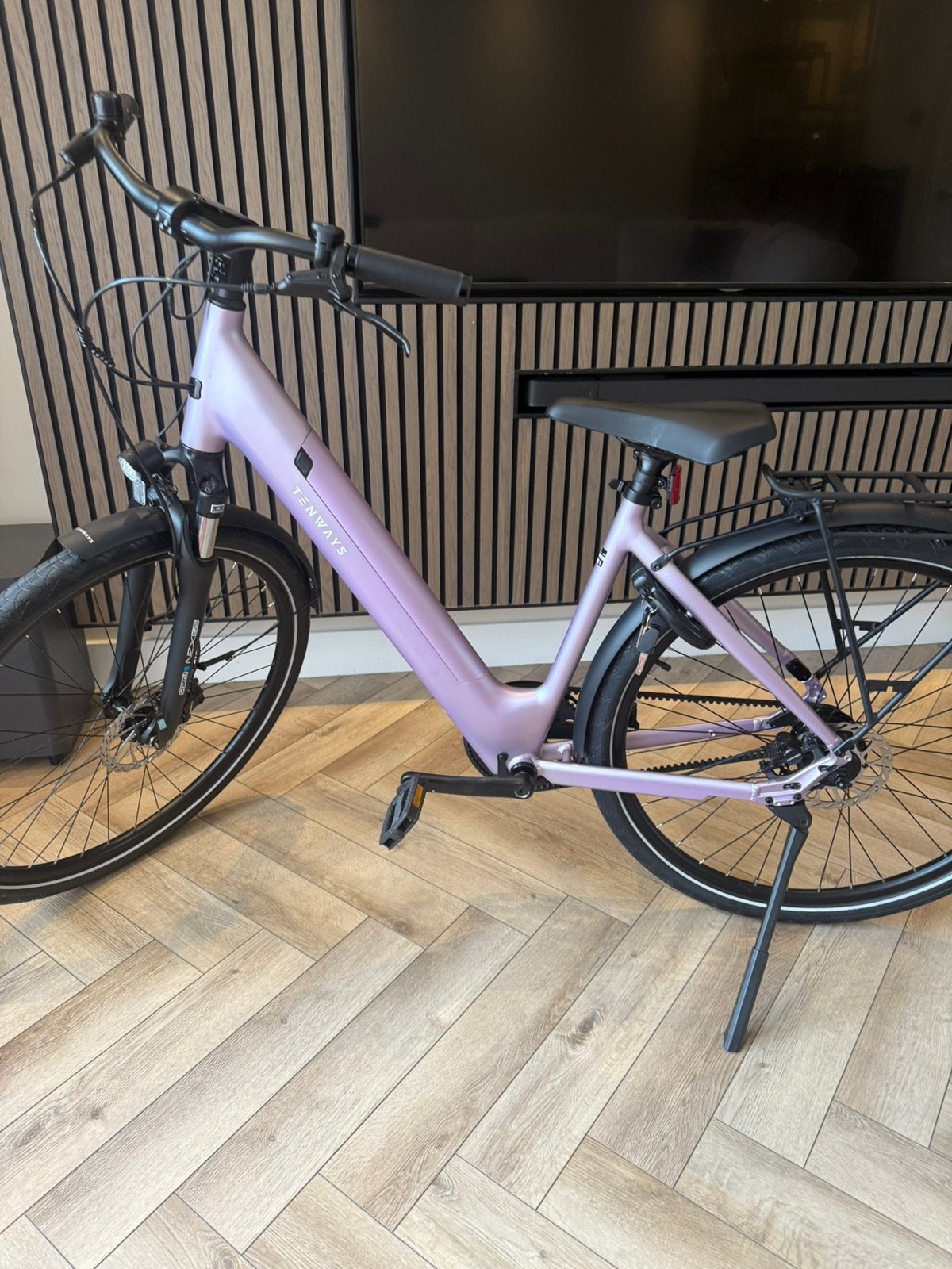 Tenways purple fiets nog nieuw, Ophalen, Zo goed als nieuw, Overige merken