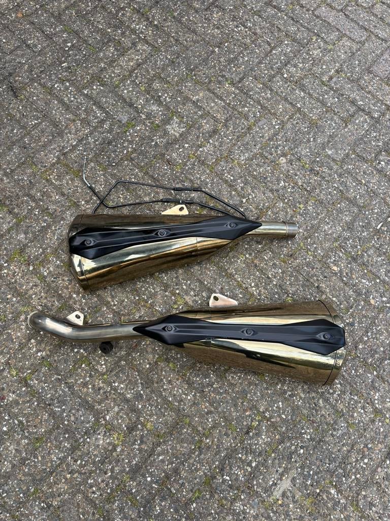 Uitlaatdempers kawasaki z1000 2008, Motoren, Ophalen, Gebruikt