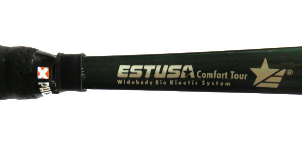 Estusa tennisracket, Sport en Fitness, Ophalen of Verzenden, Zo goed als nieuw, Racket, Overige merken