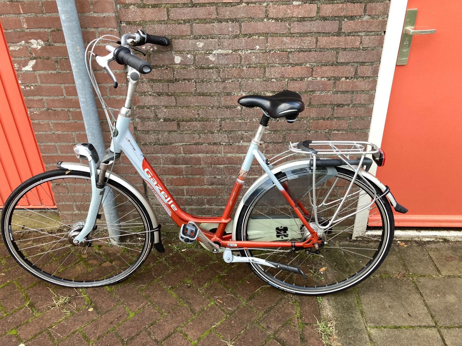 Gazelle Orange Plus damesfiets, Fietsen en Brommers, Ophalen, 53 tot 56 cm, Versnellingen, Zo goed als nieuw