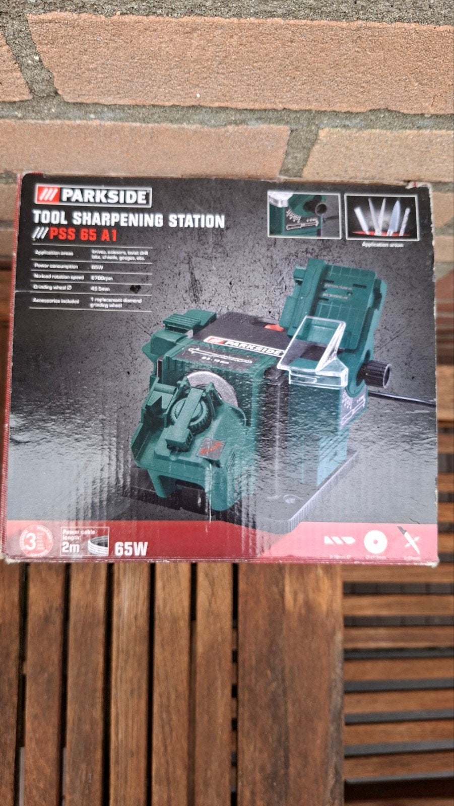 Parkside PSS 65 A1 Slijpstation - Zo goed als nieuw, Ophalen of Verzenden