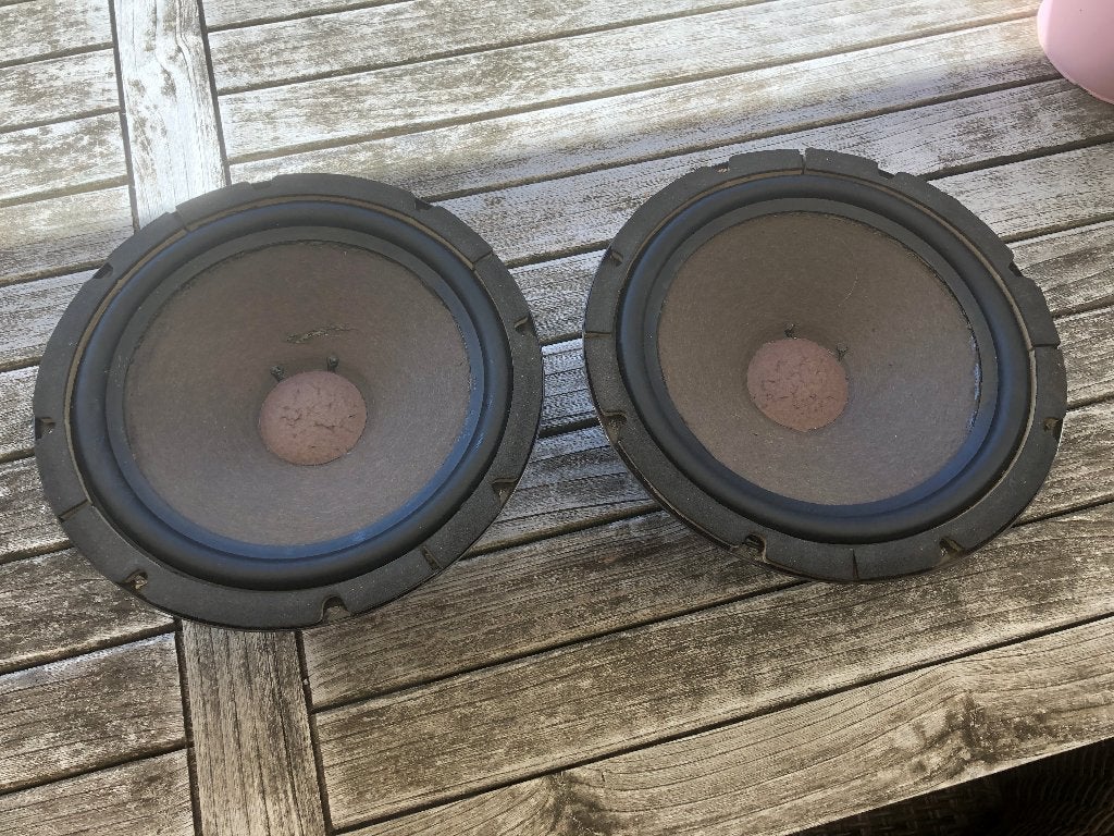 Te Koop: Een set vintage Irel woofers (BNS-380)., Audio, Tv en Foto, Luidsprekers, Ophalen, Overige merken