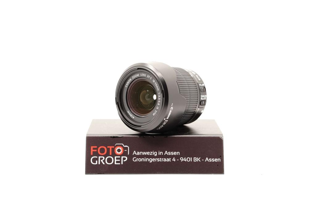 Canon EF-S 18-55mm Macro €55 (occasion - Assen, Foto-Groep, Gebruikt, Luttekepoortstraat 26 3841 AX Harderwijk, Ophalen of Verzenden