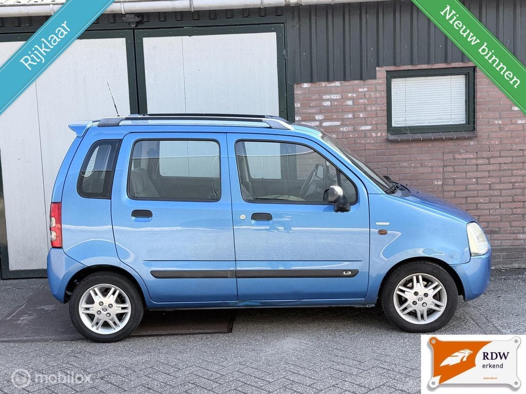 Suzuki Wagon R+ 1.3 GLS NAP/GOED WERKENDE AIRCO/RUIME APK, Voorwielaandrijving, 4 cilinders, Origineel Nederlands, Handgeschakeld