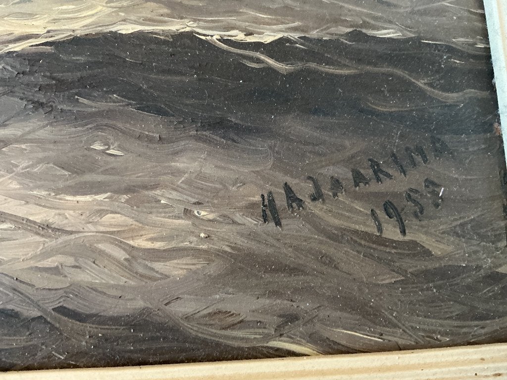 Schilderij H.A. Jaarsma 1881-1970, Ophalen of Verzenden, Maritiem / water