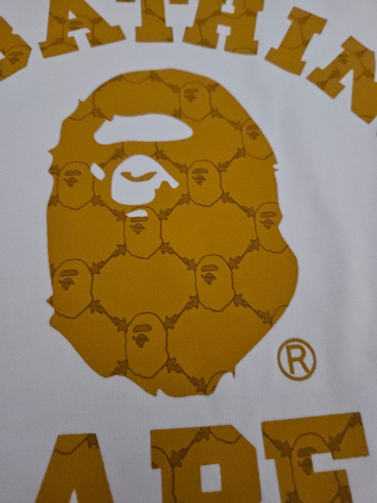 A Bathing Ape BAPE, Maat 48/50 (M), Wit, Nieuw, Ophalen of Verzenden