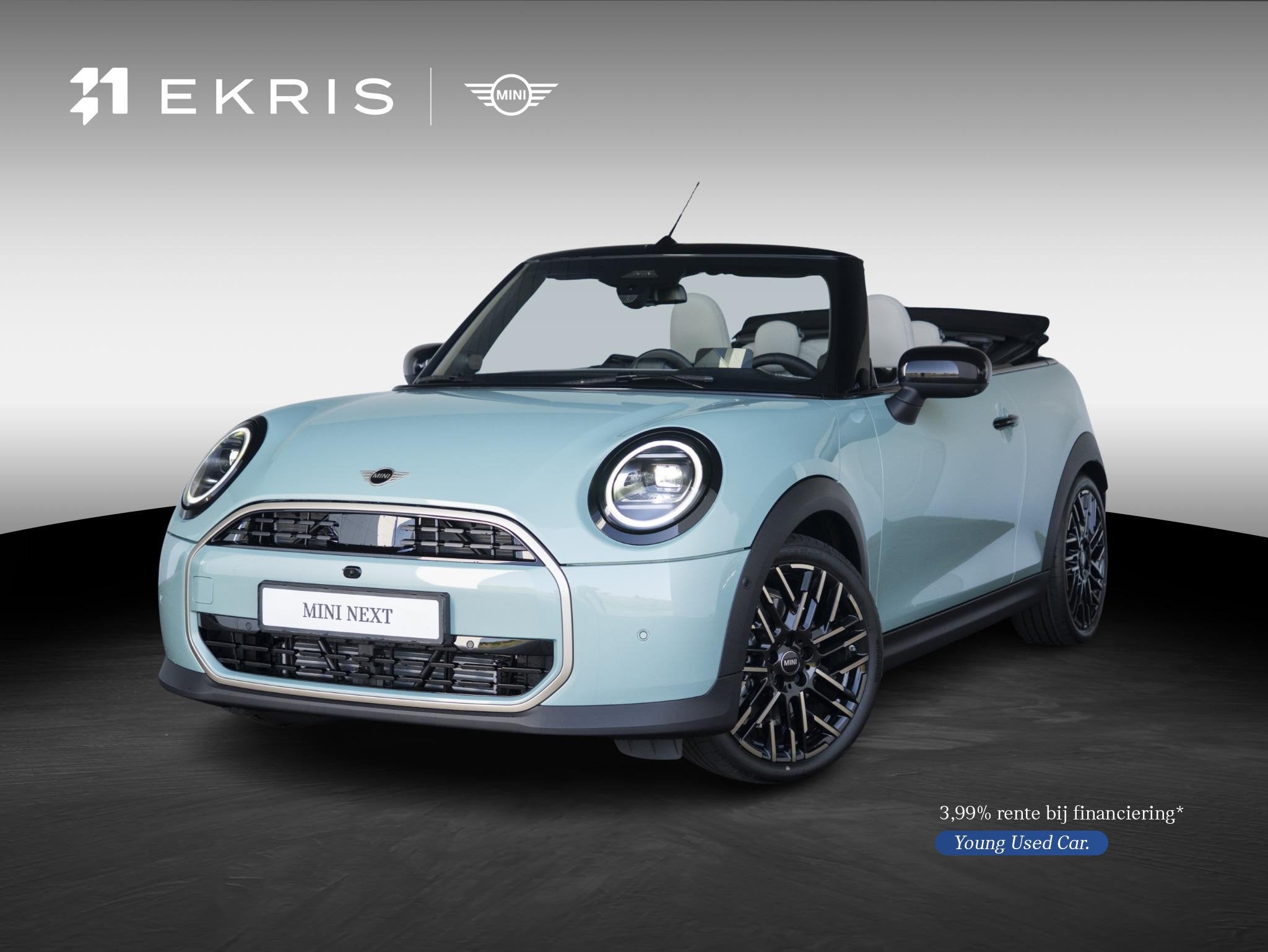 MINI Cabrio Cooper C Favoured XL-pakket | Elektrisch verstel, Auto's, 1998 cc, 4 stoelen, 163 pk, Origineel Nederlands