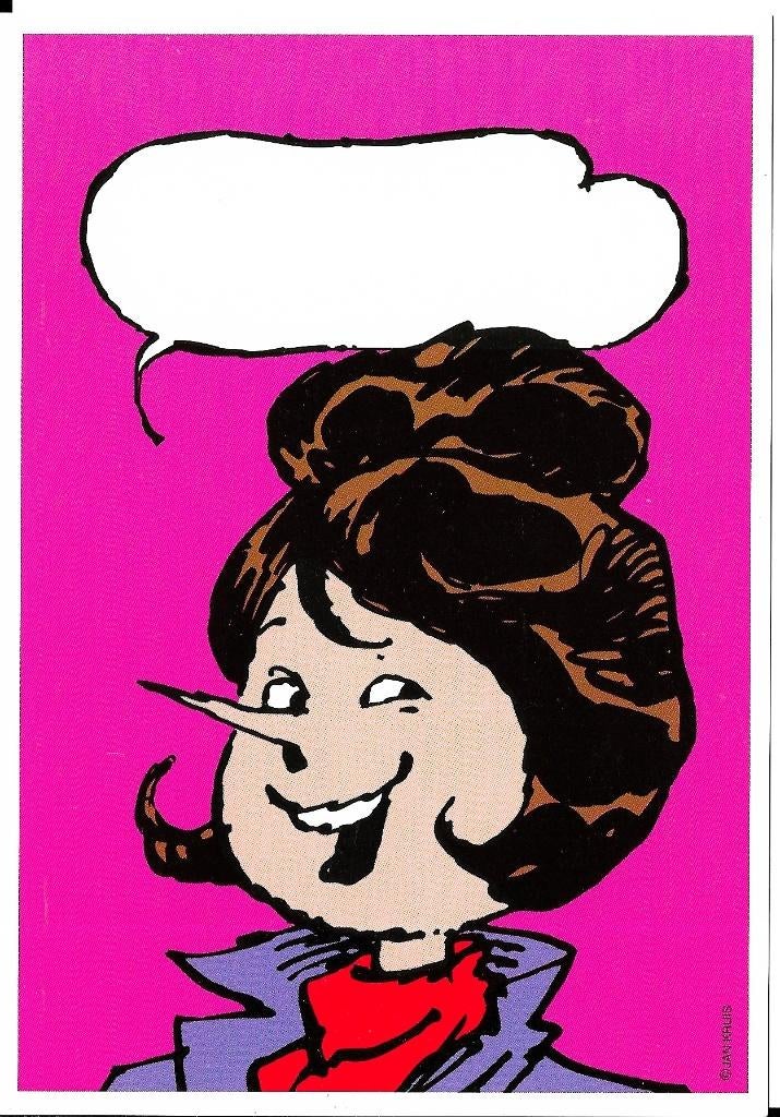 Ansichtkaart	Jan, Jans en de Kinderen	Jans Tromp, Verzenden, 1980 tot heden, Ongelopen, Overige thema's
