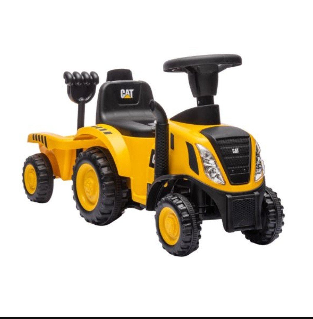 loop tractor met aanhanger, licht en geluid, Ophalen, Zo goed als nieuw
