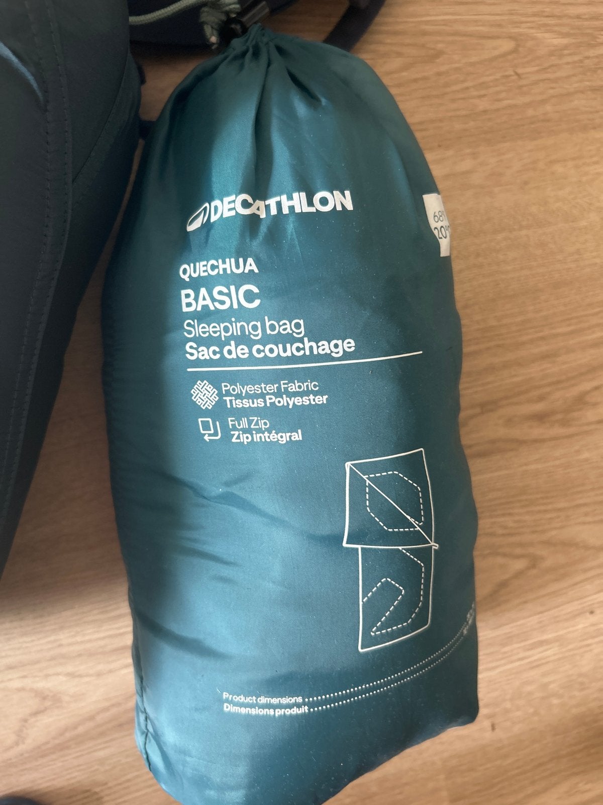 Decathlon Quechua Basic Slaapzak + slaapmatje, Ophalen of Verzenden, Gebruikt