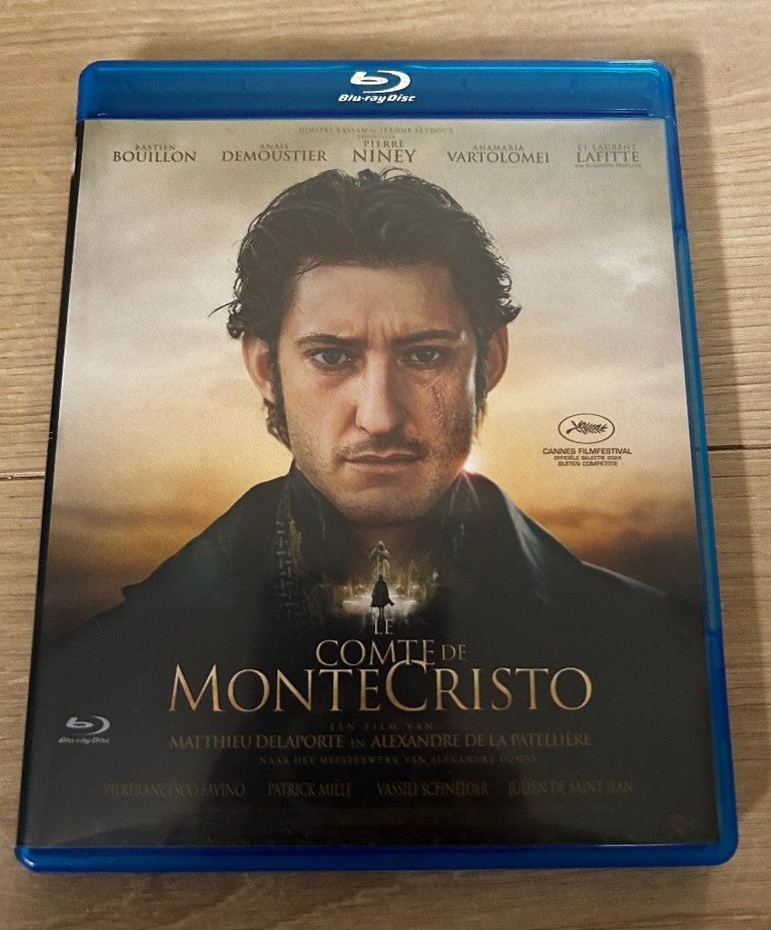 Blu-ray The Count of Monte Cristo (Frankrijk, 2024) € 10 inc, Avontuur, Verzenden, Film, Zo goed als nieuw