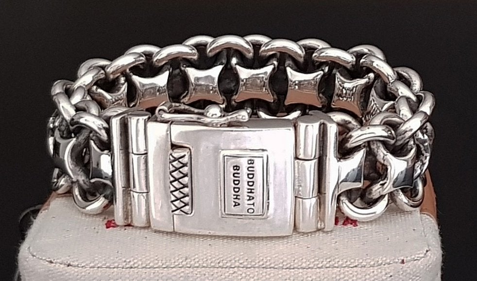 Buddha to Buddha Joost armband met 250 euro korting!, Sieraden, Tassen en Uiterlijk, Ophalen of Verzenden, Nieuw, Zilver, Zilver