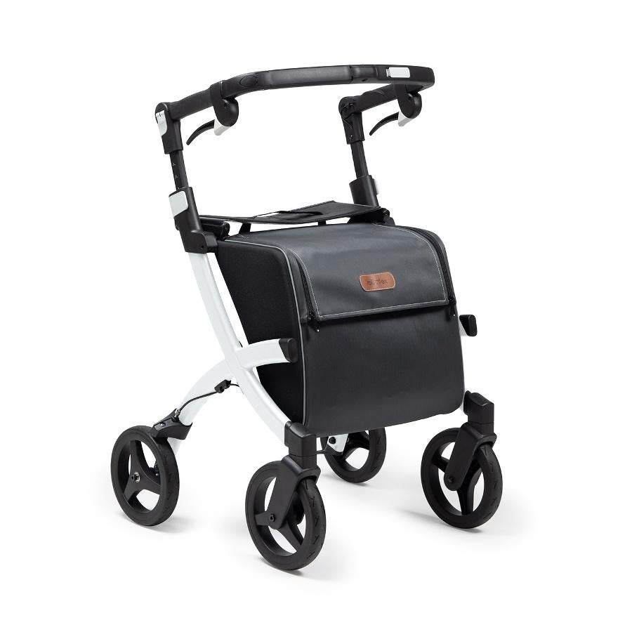 Rollz Flex Rollator met zitting én boodschappentas  ZGAN, Ophalen, Opvouwbaar, Zo goed als nieuw