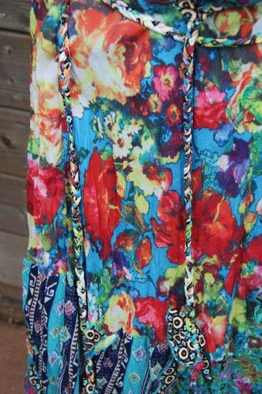 Jurk strapless gekleurd Lulu-H mt M Vaste prijs, Maat 38/40 (M), Overige kleuren, Ophalen of Verzenden, Zo goed als nieuw