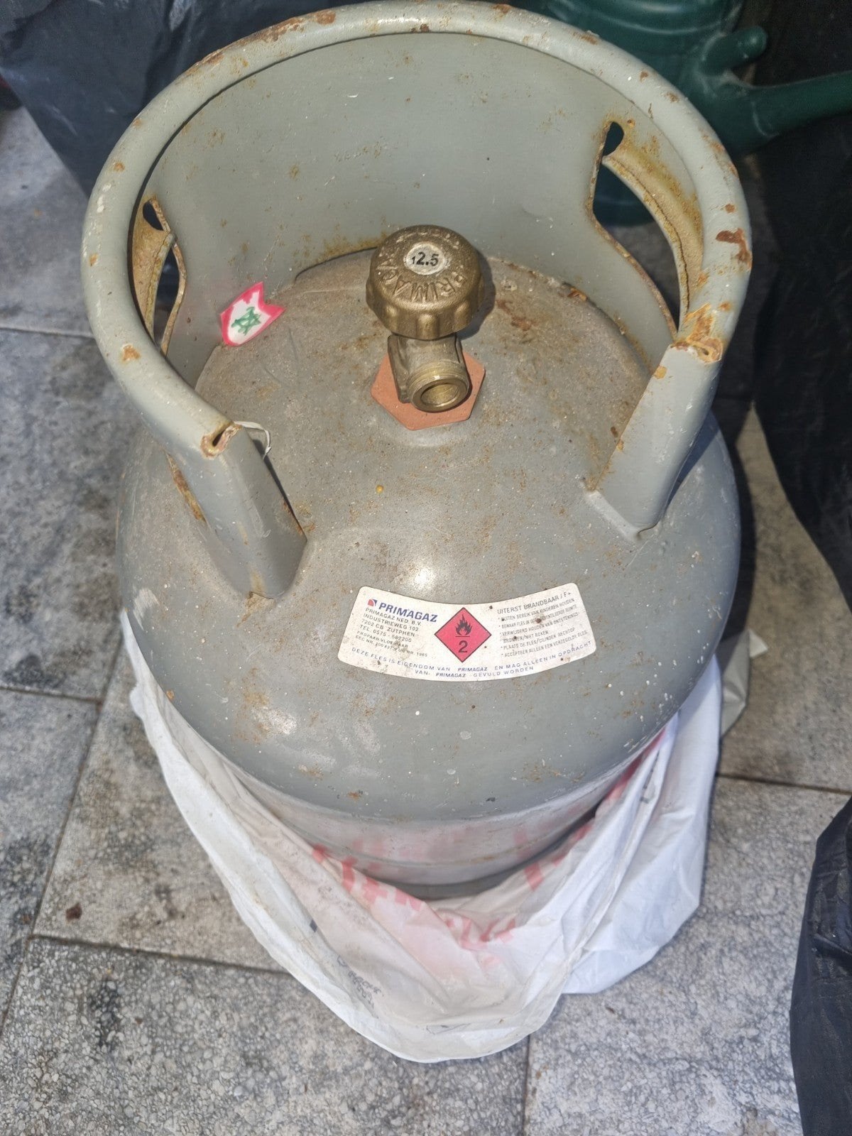 Primagaz gasfles (leeg) - Ideaal voor BBQ of camping, Ophalen, Gebruikt, Primagaz