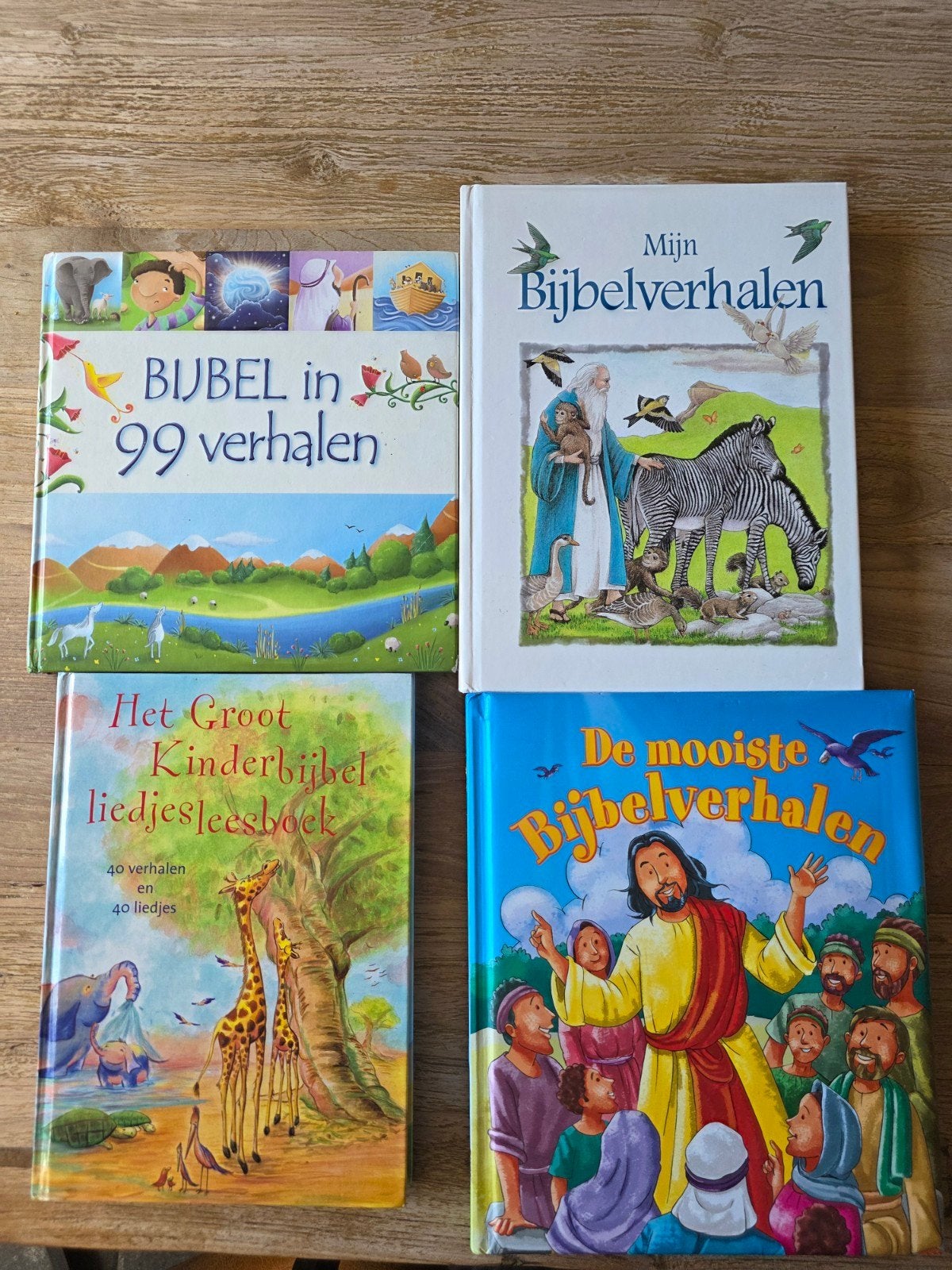 Diverse kinderbijbels - Set van 4, Ophalen of Verzenden, Gelezen, Non-fictie