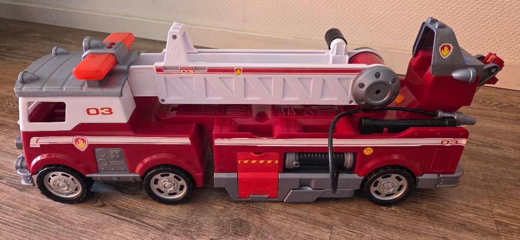 Paw patrol brandweerwagen, Kinderen en Baby's, Speelgoed | Speelgoedvoertuigen, Ophalen, Gebruikt