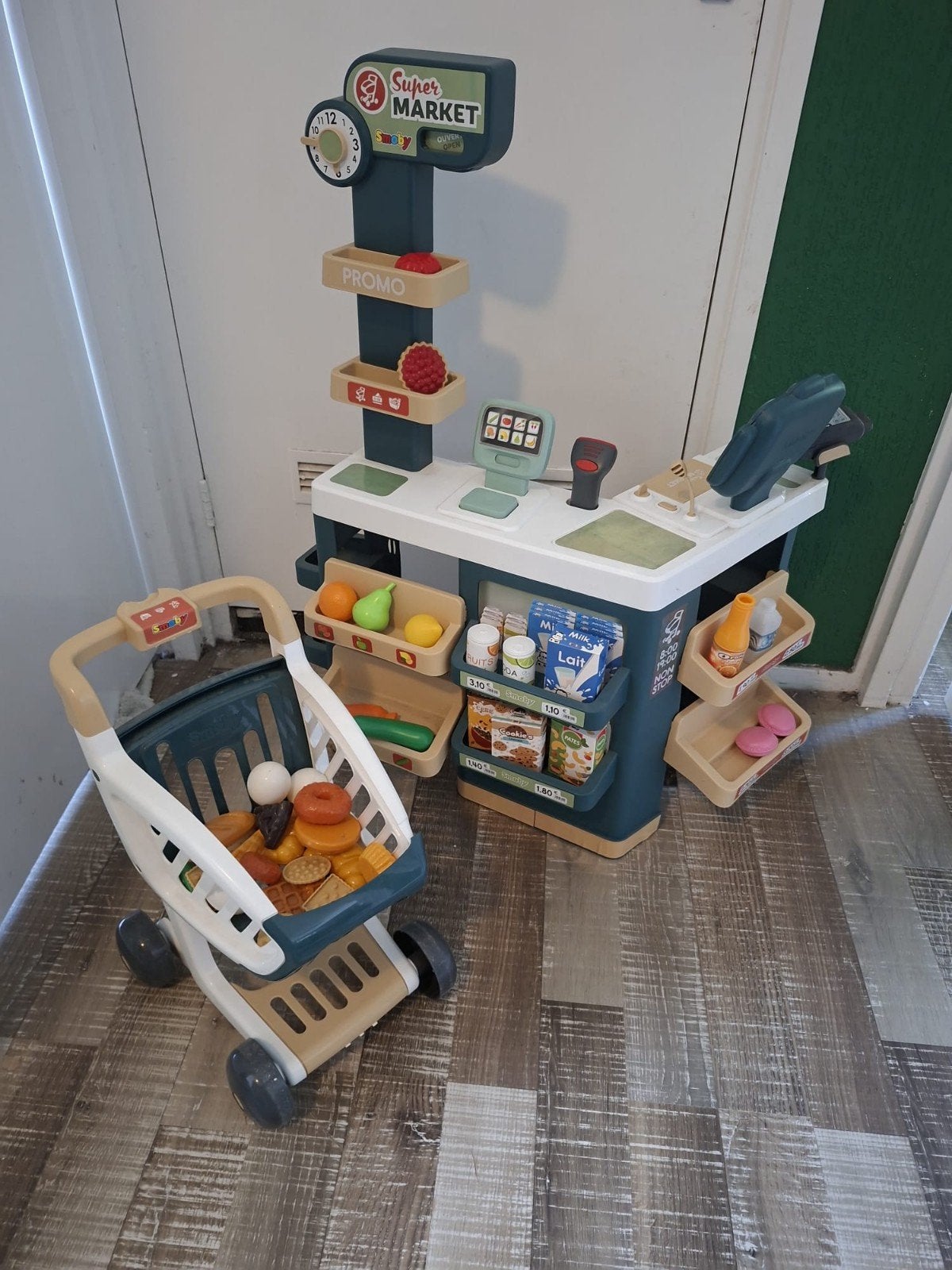 Smoby supermarkt/speelgoedwinkel, Ophalen, Zo goed als nieuw, Jongen of Meisje