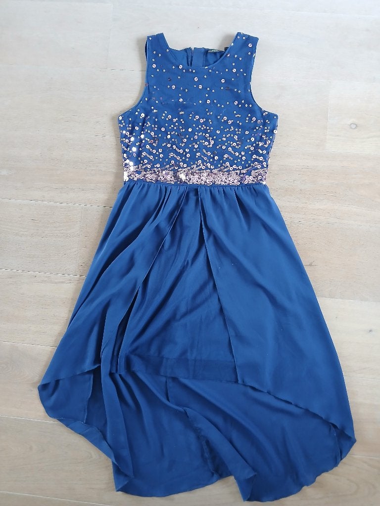 Feestjurk kinderkleding, Ophalen of Verzenden, Zo goed als nieuw, Maat 170