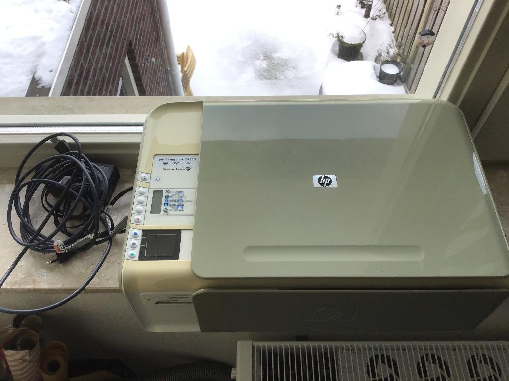 Printer HP PHOTOSMART C4280 All-in-one, Computers en Software, Printers, Kleur printen, Gebruikt, Inkjetprinter, Ophalen of Verzenden