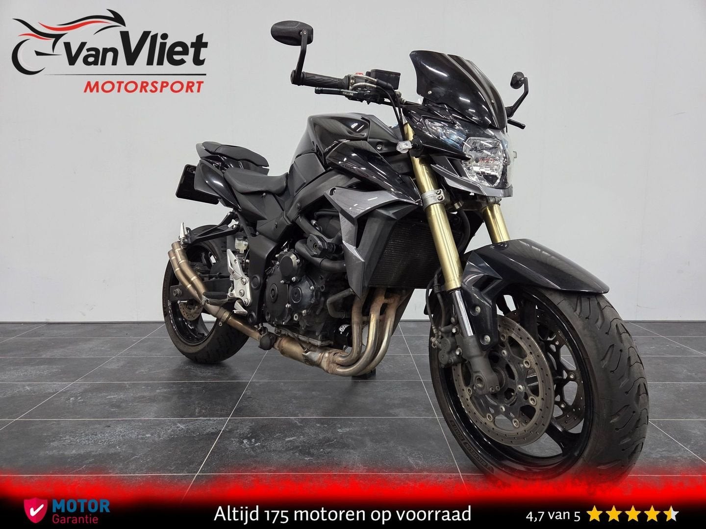 Nieuw Binnen.! Suzuki GSR 750 Zwart Mivv bj 2011, Motoren, Motoren | Suzuki, SUZUKI, 4 cilinders, Bedrijf, Onbekend