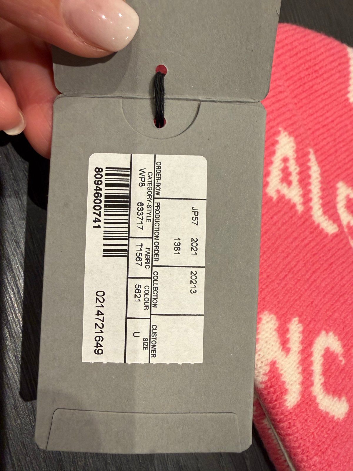 Balenciaga Roze Beanie - Nieuw met kaartjes, Kleding | Dames, Ophalen of Verzenden, Nieuw, One size fits all, Hoed