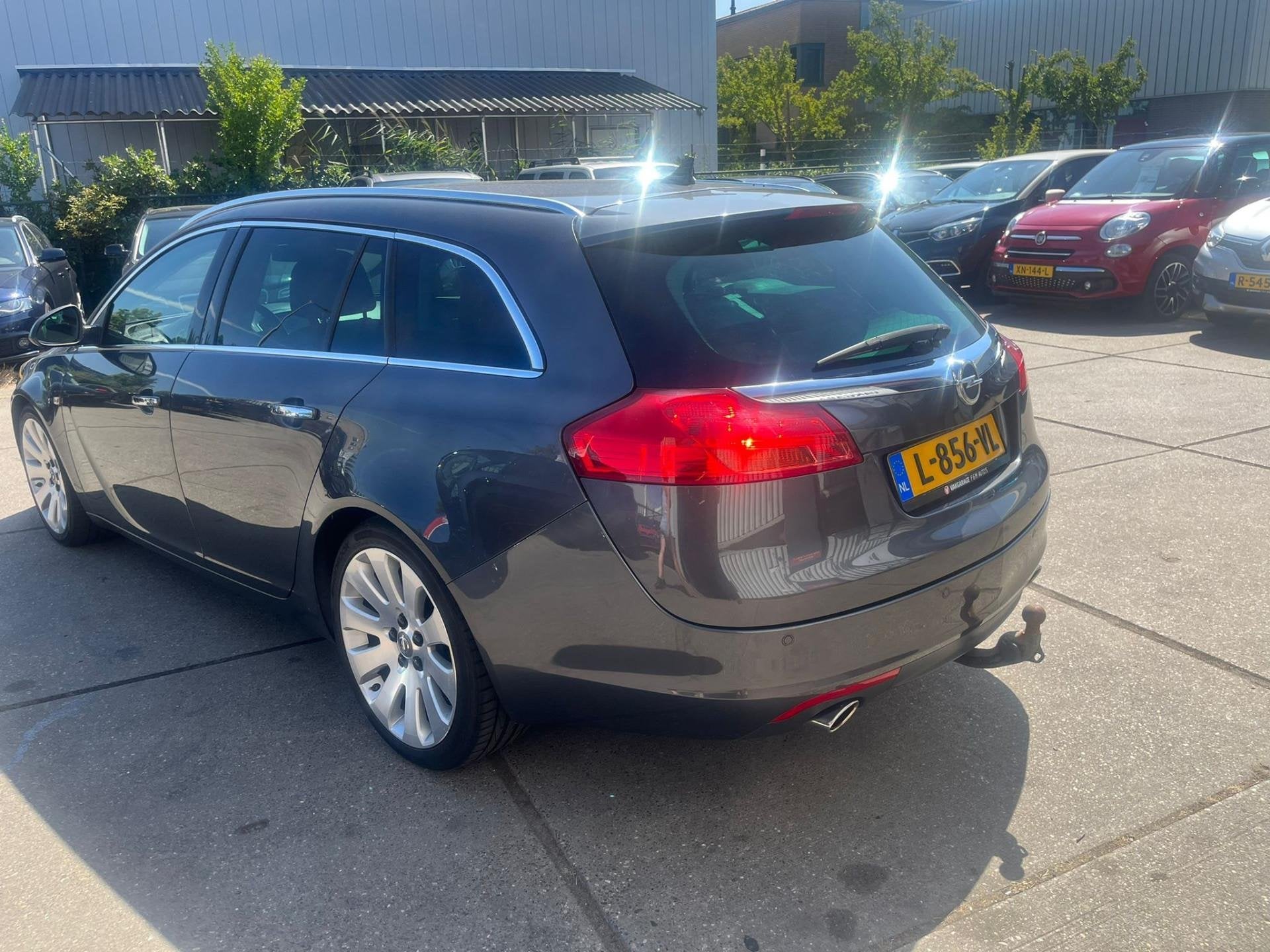 Opel Insignia Sports Tourer 2.8 T Cosmo 4x4 bomvol 260pk, Auto's, Opel, Automaat, Euro 5, Gebruikt, Leder en Stof
