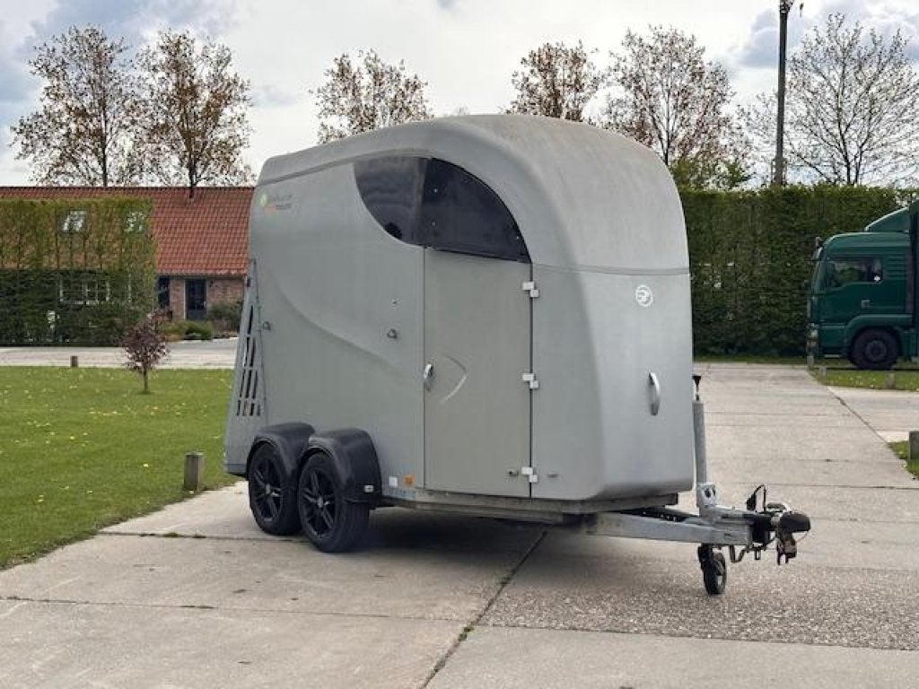 Bücker Careliner M 2 paadentrailer MARGE TOPPER, Gebruikt, Polyester, 2-paards trailer