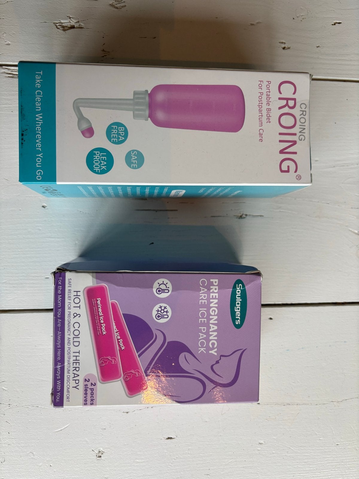 Postpartum Verzorgingsset: Bidet & Hot/Cold Ice Packs