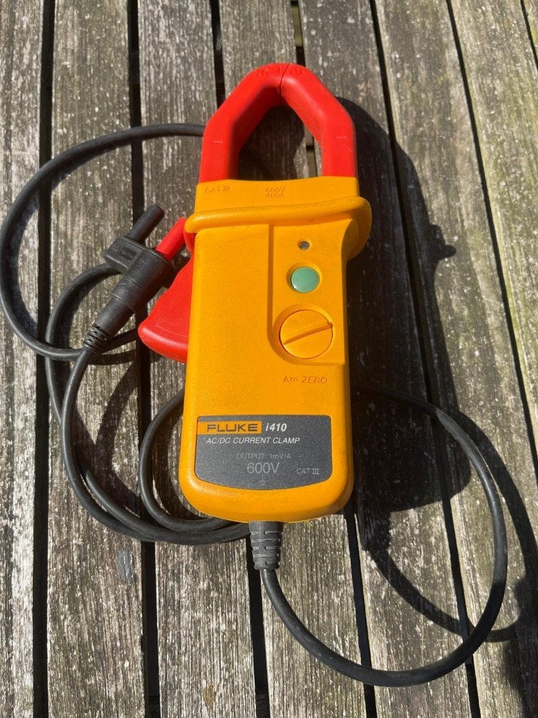 fluke ampere tang, Ophalen of Verzenden, Zo goed als nieuw, Multimeter