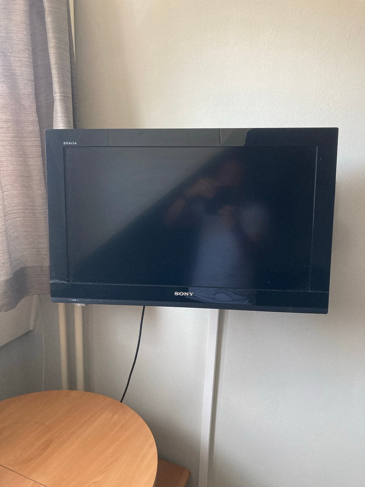 Sony Bravia TV met muurbeugel, Ophalen, Gebruikt, 50 Hz, HD Ready (720p)
