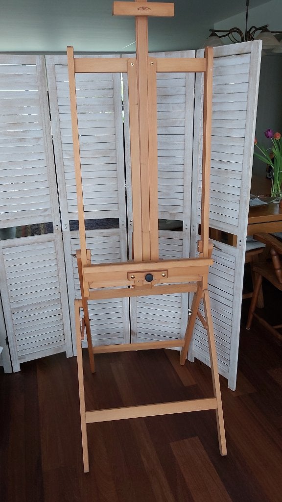 Houten schildersezel, inklapbaar, Ophalen, Gebruikt, Ezel