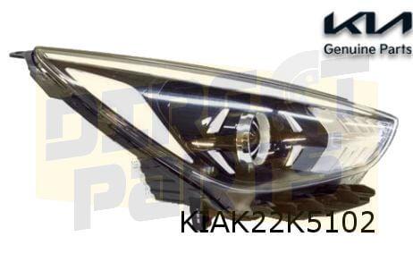Kia Niro koplamp Rechts (halogeen) (Hybrid/PHEV) Origineel!
