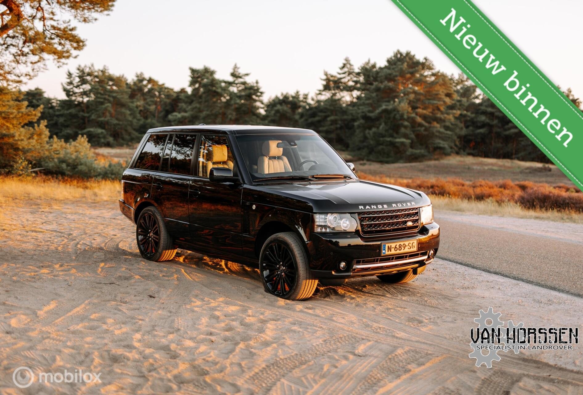 Land Rover Range Rover 3.6 TDV8 Vogue Autobiography, Auto's, Automaat, Gebruikt, 3628 cc, Zwart