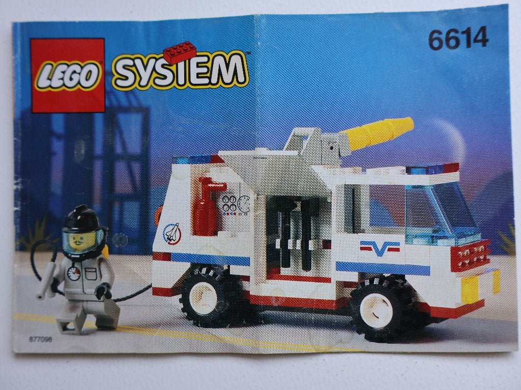 Lego Classic Town Launch Command 6614 Launch Evac 1, Gebruikt, Overige thema's, Lego, Compleet