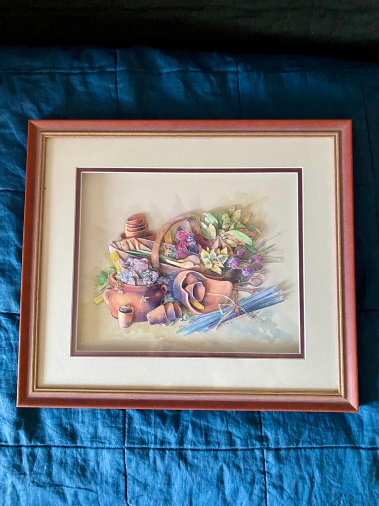 6 mooie 3D Art schilderijen in luxe lijsten, Ophalen, Gebruikt, Schilderij, Minder dan 50 cm