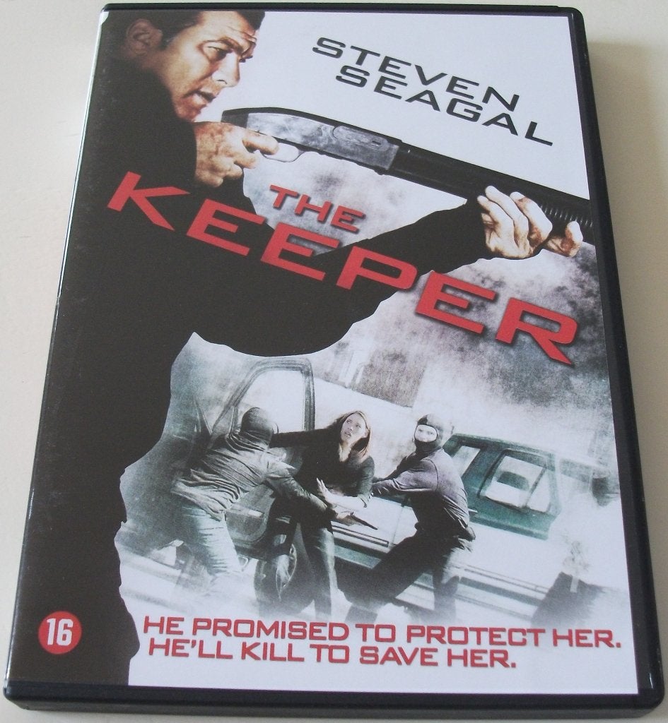 Dvd *** KEEPER *** He promised to protect her, Engels, Vanaf 16 jaar, Nederlands, Actie