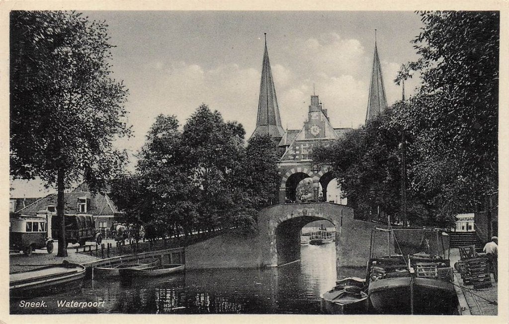 703-351-041 Sneek Waterpoort, Verzenden, Voor 1920, Friesland