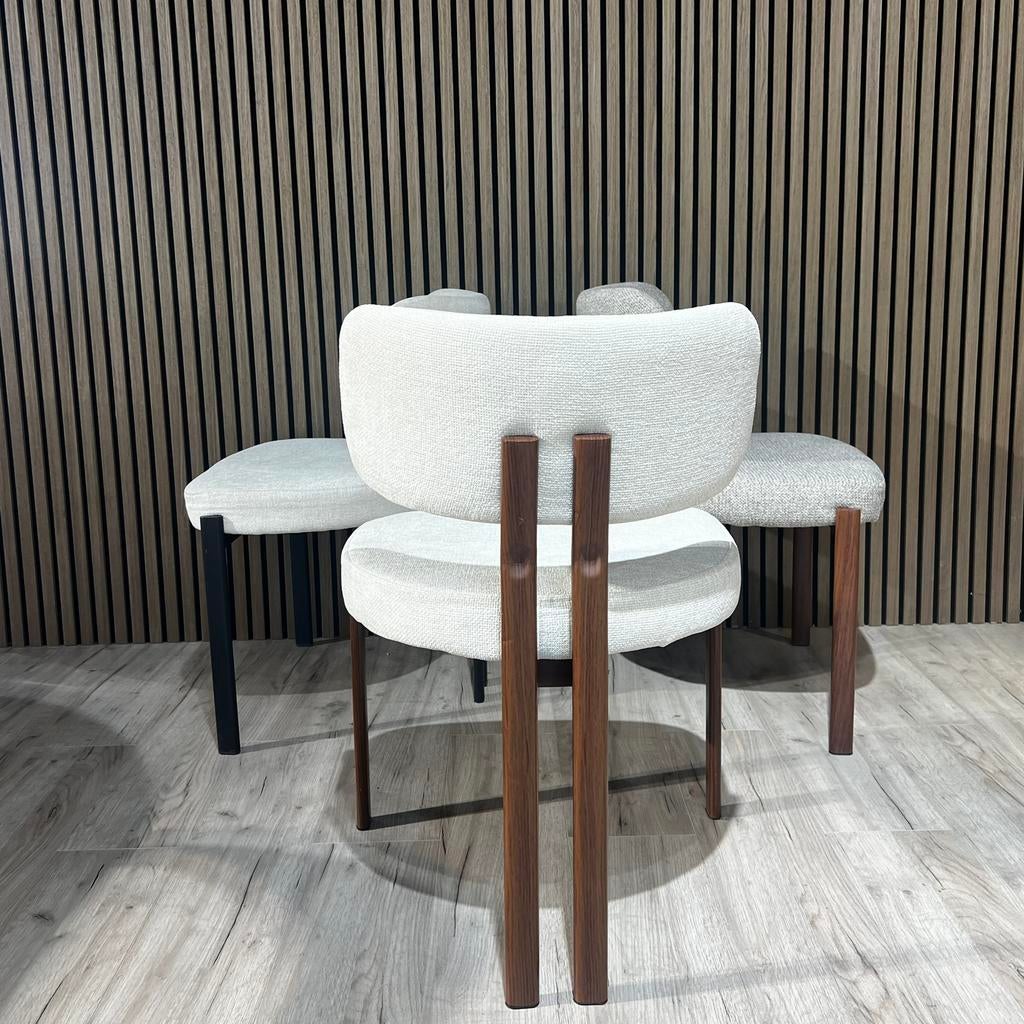 Neva design stoelen, japandi, Wabi Sabi, minimalistisch, Huis en Inrichting, Stoelen, Ophalen, Nieuw, Vijf, Zes of meer stoelen