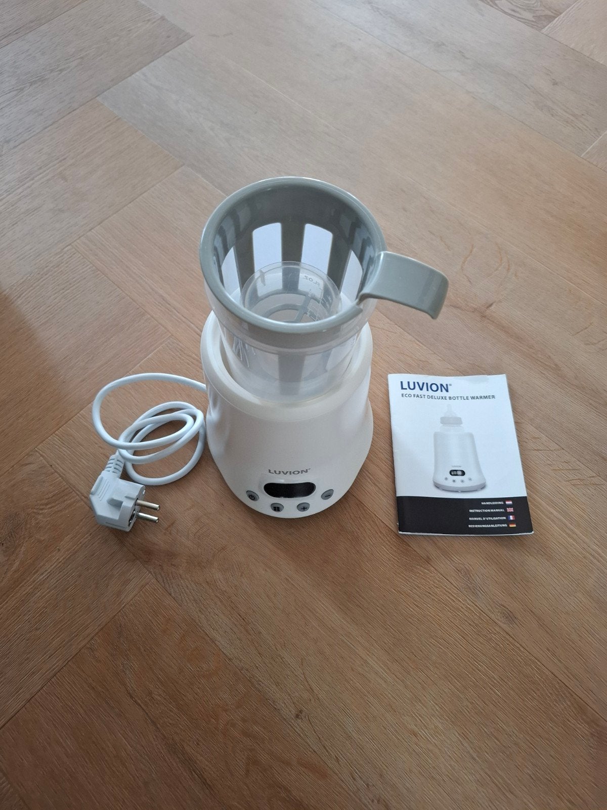 Luvion Eco Fast Deluxe Flessenwarmer, Verzenden, Zo goed als nieuw, Flessen- of potjesverwarmer