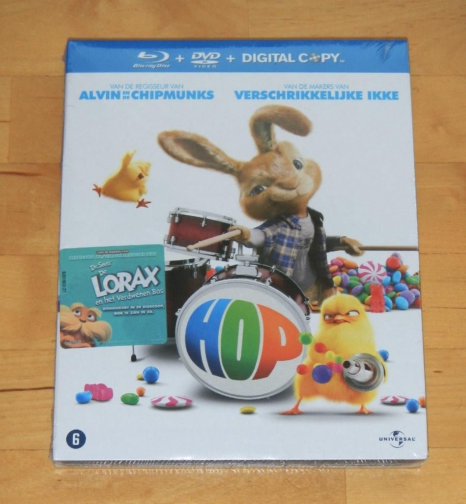 blu ray - Hop - NIEUW, Ophalen, Nieuw in verpakking, Kinderen en Jeugd