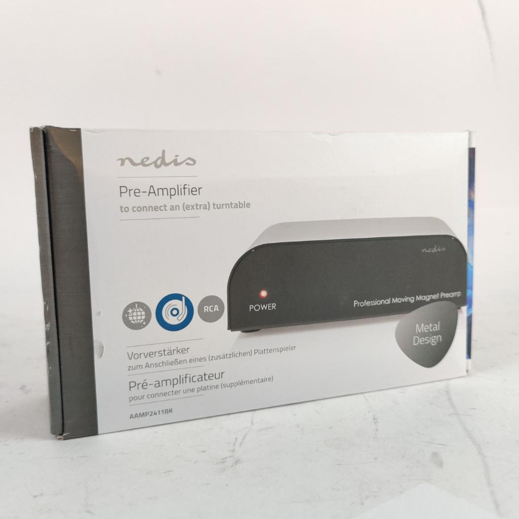 Nedis Phono Voorversterker NIEUW || Nu voor maar € 29.99, Nieuw, Ophalen of Verzenden, X, X